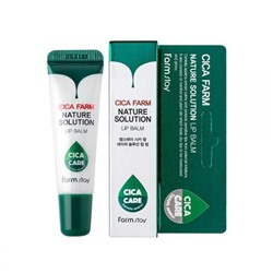 Farmstay Восстанавливающий бальзам для губ с центеллой Cica Farm Nature Solution Lip Balm