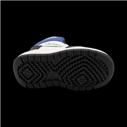 Кроссовки зимние на меху В7186-10 бело синие