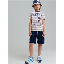 Комплект трикотажный для мальчиков: фуфайка (футболка), шорты