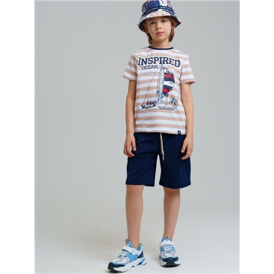 Комплект трикотажный для мальчиков: фуфайка (футболка), шорты