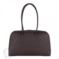 Сумка женская кожаная 0179VG coffee Vitelli Grassi