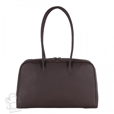 Сумка женская кожаная 0179VG coffee Vitelli Grassi