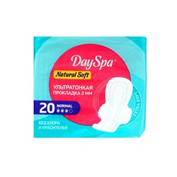 Прокладки Day Spa Natural нормал, софт, 20 шт.