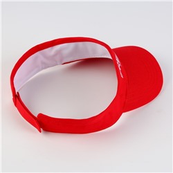 Козырек «President», цвет красный