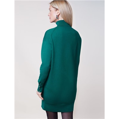 Платье тонкой вязки из хлопка с нейлоном