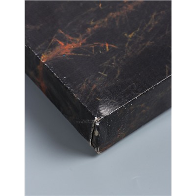 УЦЕНКА Картина-холст на подрамнике «Африканские слоны на закате» 60×100 см