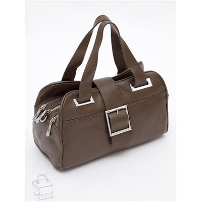 Сумка женская кожаная 91170-1P cappuccino Velina Fabbiano-Safenta  в Новосибирске