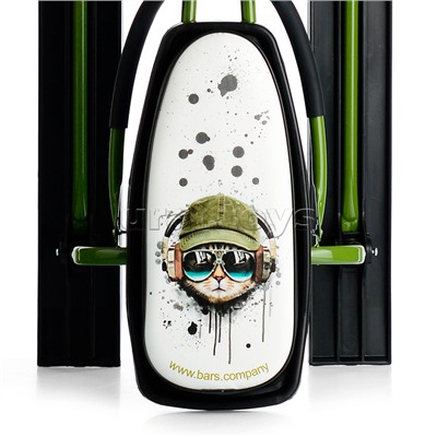 Игрушка Снегокат детский 218 "New Look" с высокой рамой и со спинкой (Микки)