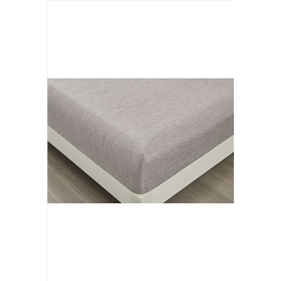 Простыня на резинке Страйп Меланж с высотой борта 25 см НАТАЛИ, 1127594