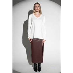 Лонгслив с V- образным вырезом НАТАЛИ, 1211649