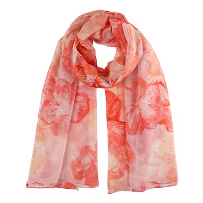 Палантин Т4-65 цветы