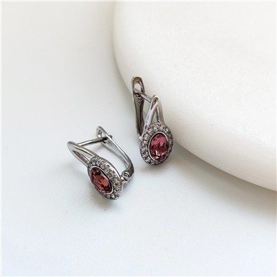 Серьги с кристаллами Swarovski