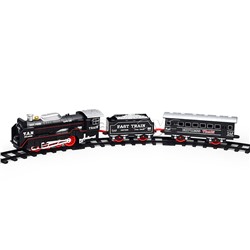 Железная дорога "Train electric steam-3" в коробке