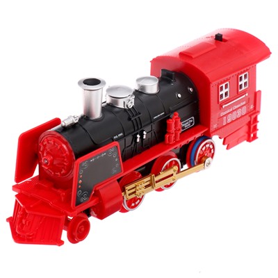 Железная дорога радиоуправляемая «С Новым Годом», эффект дыма