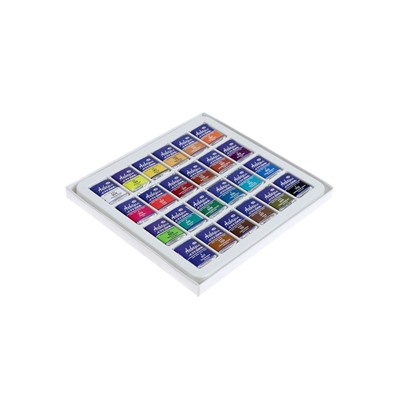 Акварель художественная в кюветах «Гамма. Студия», 24 цвета × 2.5 мл