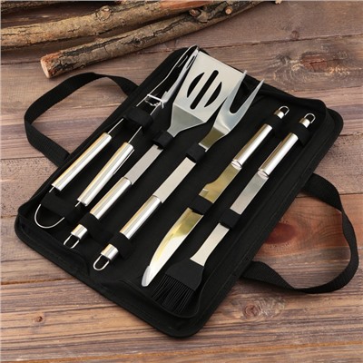 Подарочный набор для барбекю «Всегда готов»: 5 предметов