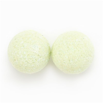 Бомбочки для ванны «С новым годом», 2×40 г, аромат зимнее яблоко, Чистое счастье