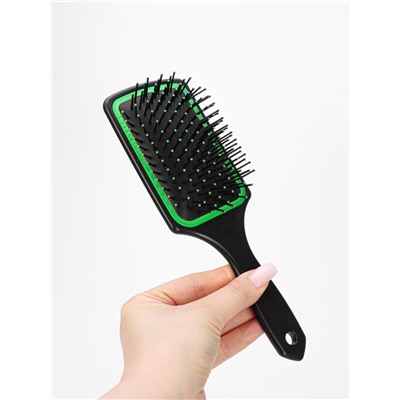 Расчёска массажная, широкая, 8×24(±1) см, МИКС