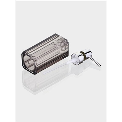 Набор для ванной "Кристалл" 4 предмета (дозатор, 2 стакана, мыльница)