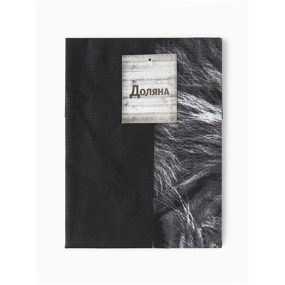 Фартук «Доляна. Самый лучший мужчина», черный, 70×60 см, 100% хлопок, 160 г/м²