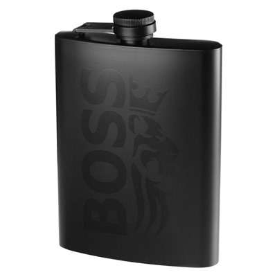 Фляжка BOSS, нержавеющая сталь, 240 мл, 8 oz