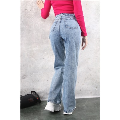 Джинсы женские трубы D371 Уценка (108277)