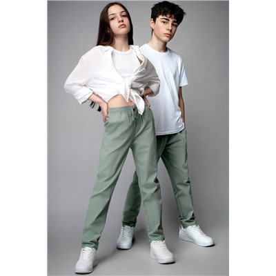 Льняные брюки для девочки Happyfox