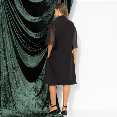 Платье с карманами, Море волнуется (люкс)