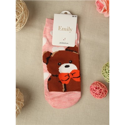 Носки р. 35-40 Медведь короткие / L813 /уп 10/1200/ ОДНА ПАРА/ МАРКА