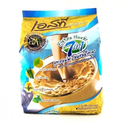 Тайский травяной кофе 7 в 1 с морингой, гинкго и шелковицей