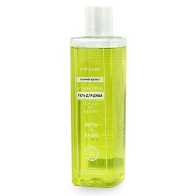 DNC Ароматный гель для душа Мята и Лайм  250мл до 10.2026