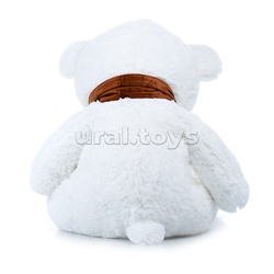 Медведь Тони с шарфом В150 белый