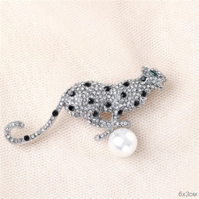 Брошь Леопард / 5036-76 /уп 24/