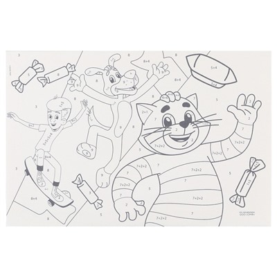 Картина по номерам для детей «Простоквашино», 20×30 см