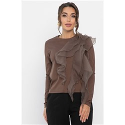 Блуза Риана (коричневая) Б14223-5М