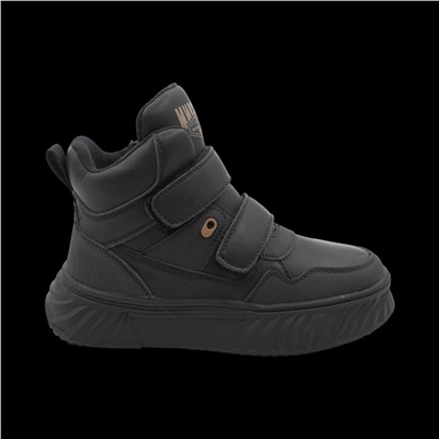 Ботинки на меху LM1099-3-1 черные