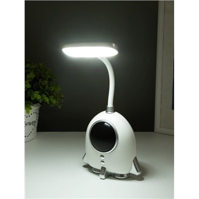 Ночник - карандашница «Ракета», 6хLED, 3 Вт, 5V, USB, АКБ, 2 режима, 7×11×27 см