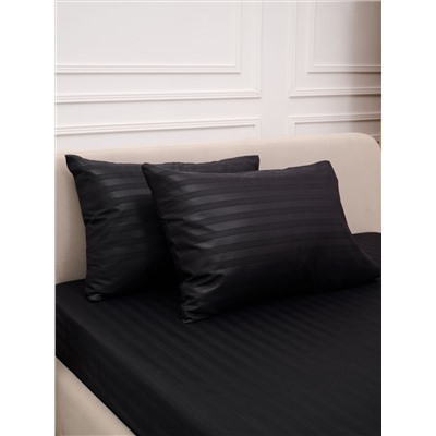 Комплект наволочек Микрофибра Страйп - Графит