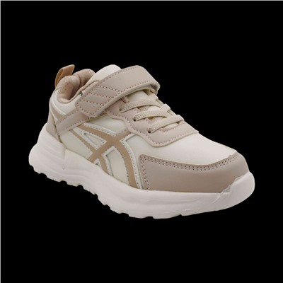 Кроссовки А863-11 бежевые