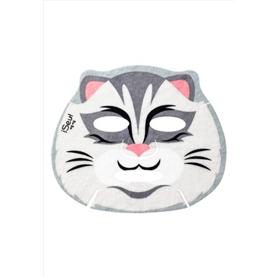 Увлажняющая маска для лица «Кошечка» iSeul