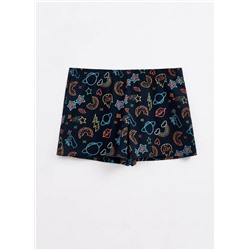 Шорты женские DEA MIA 5300 SHORTS (пижамные с рисунком) ШОРТЫ ЖЕНСКИЕ