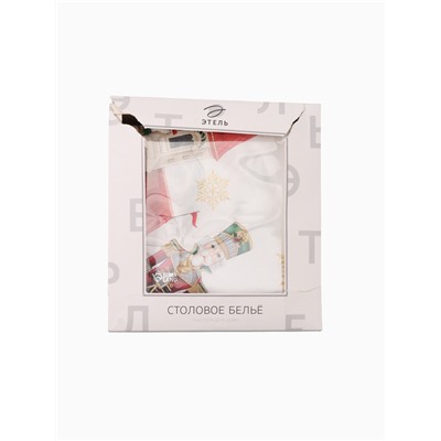 УЦЕНКА Скатерть Этель "Щелкунчик" d=220 см, 100% хл, саржа 190 г/м2