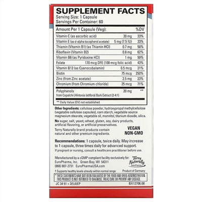 Terry Naturally, Sucontral D, 60 капсул