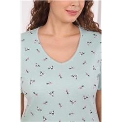 Ночная сорочка Амалия-4 (Зеленый)