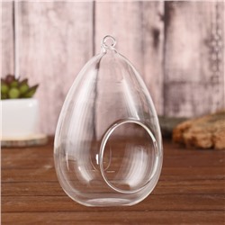 Флорариум «Каплевидная», d отв-5.5 см, 9×9×16 см