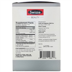Swisse, Clinical Collagen+ Beauty Blend, Chai Tea Flavor, 30 Stick Packs, 0.40 oz (11.5 g) Each
