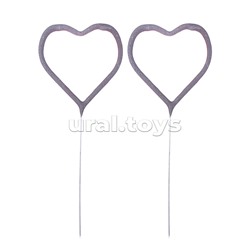 Бенгальские огни "Сердце" 17см (30сек.)