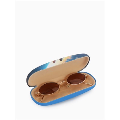 Футляр для очков на хлопушке, с рисунком, размер 16×4×6 см, МИКС