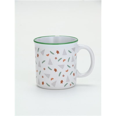 УЦЕНКА Кружка керамическая новогодняя «Тепла и уюта», 340 мл