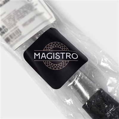 Кисть кулинарная Magistro Titan, 28 см, нержавеющая сталь